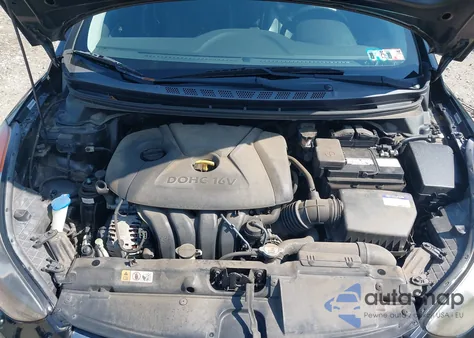 2012 Hyundai Elantra Limited (Ulsan Plant) из США, поврежденный, VIN KMHDH4AE1CU378381